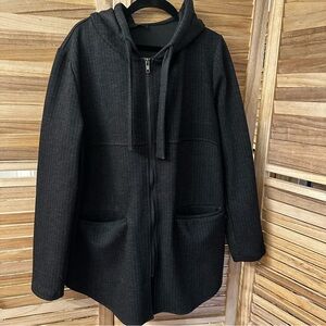 Ruti Cotton Blend Oversized Hoodie Jacket Size XS/S